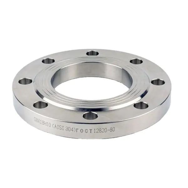 Фланець плоский нержавіючий ГОСТ AISI 304 DN 125 (133) PN 16