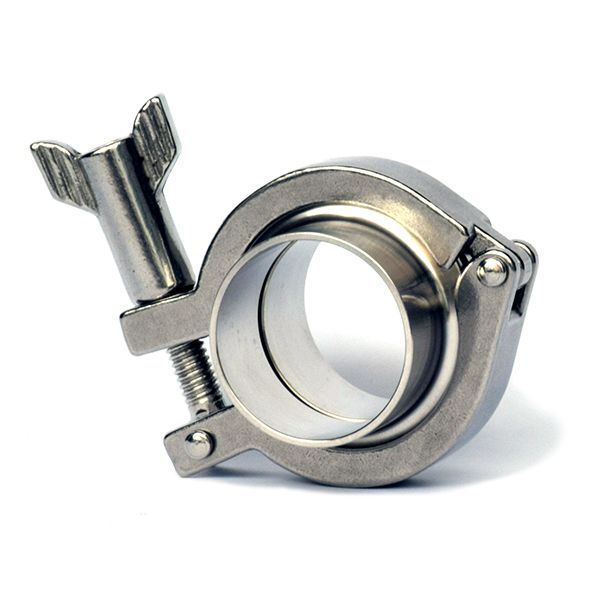 Клампове з'єднання у зборі DIN AISI 304 DN 125 (129x2,0)